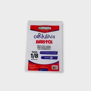 Cartulina 1/8 Blanca